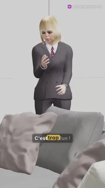 La Danse de la Cocotte - Animation 3D Amusante