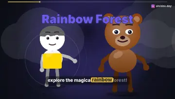 Ping and Bong Adventure in Rainbow Forest