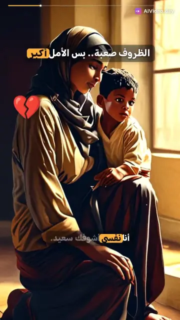 أم وابنها حسن قصة أمل وتغيير الحياة