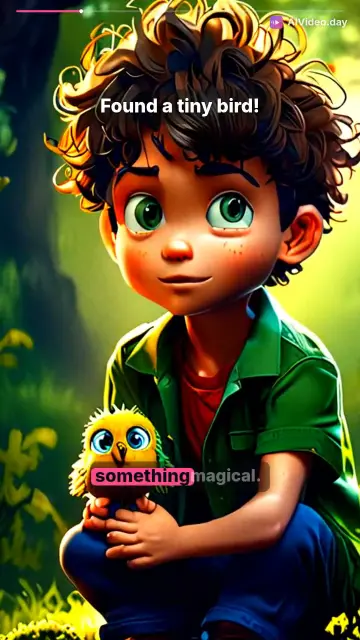 Golden Bird Rescue: A Magical Forest Story