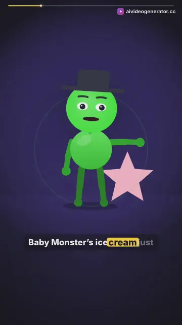 Baby Boo Ice Cream Alive! Funny Monster Cartoon