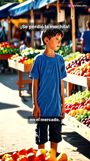 Diego y la mochila azul: Lección de Honradez