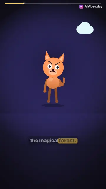 Fox Finds Home in Magical Forest