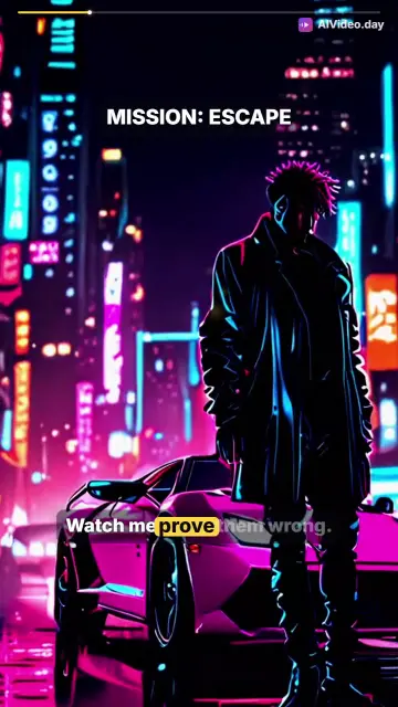 Neon City Escape: High Speed Chase