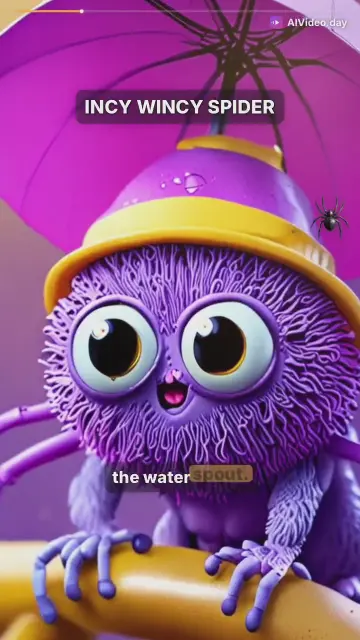 Incy Wincy Spider Animation