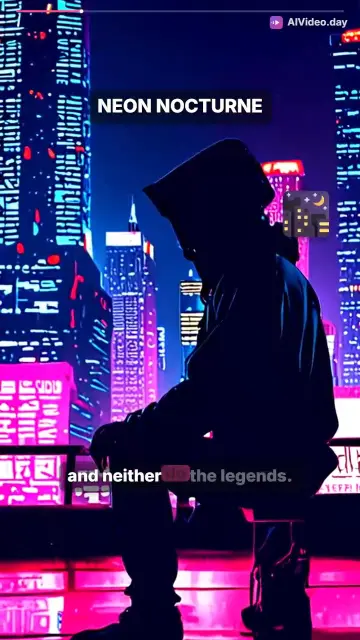 Cyberpunk Leap Neon City Adventure