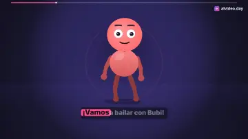Bubi y sus amigos bailan juntos