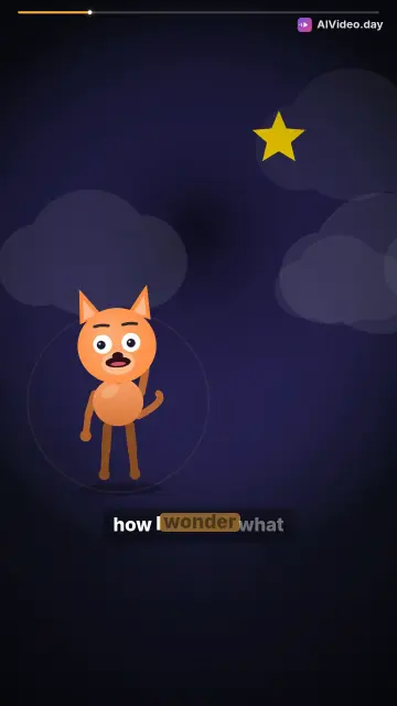 Twinkle Little Star Fox Animation