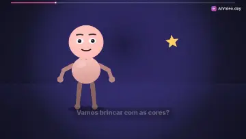 Lili ensina as cores primárias