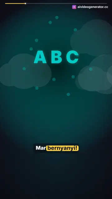 Belajar Huruf dan Angka Ceria untuk Anak