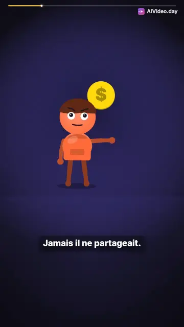 Le Petit Renard Apprend à Partager