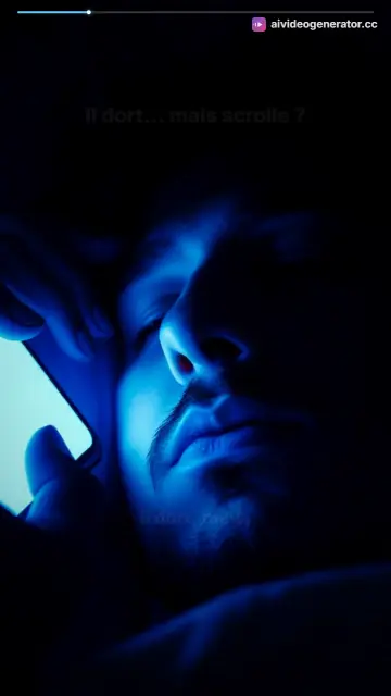Somnambule Numérique : L'impact du téléphone sur le sommeil