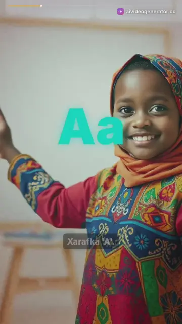 Baro Af-Soomaaliga: Xarafka A, B iyo T