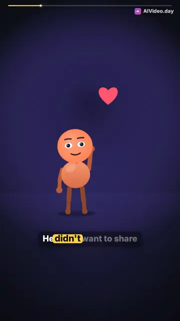 The Little Fox Learns To Share