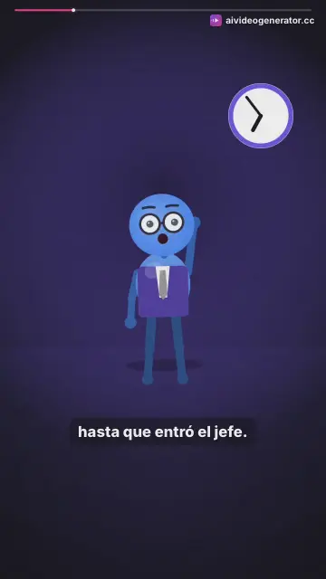 Caos en la oficina: el jefe llega y todo se descontrola