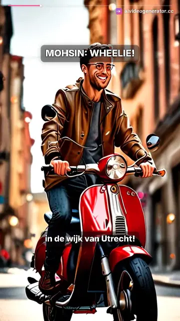Mohsin Wheelie Utrecht Piaggio Zip