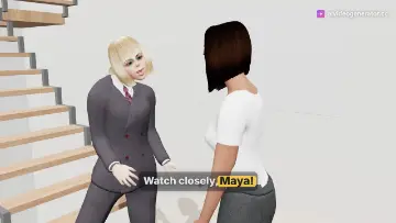 Teaching Maya Front and Back