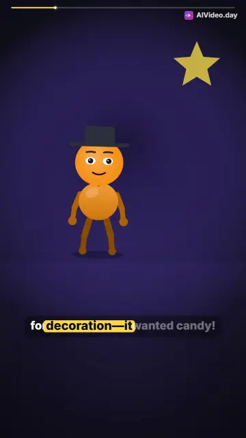 The Candy Stealing Pumpkin Story