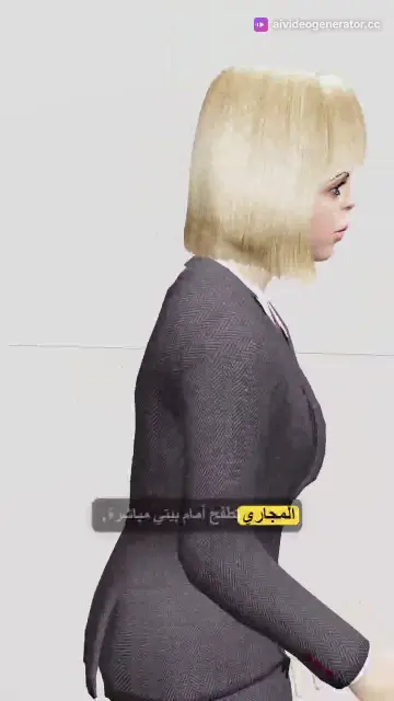 امرأة تبلغ عن انسداد المجاري أمام منزلها