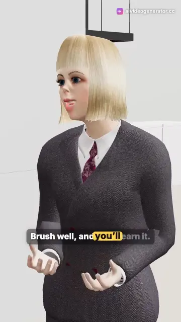 Baby Bear Sparkly Smile Brushing Teeth Story