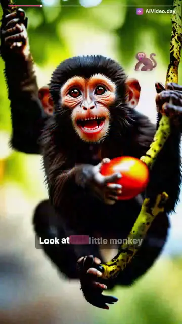 Jungle Playtime Joy: Animals Having Fun Together