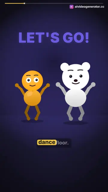Chicken and Rabbit Dance Animation