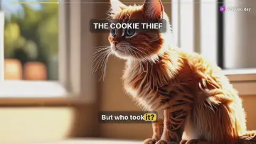 Barnaby the Kitten Finds a Cookie Thief Story
