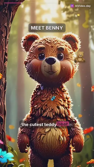 Meet Benny Bear: A Magical Forest Adventure