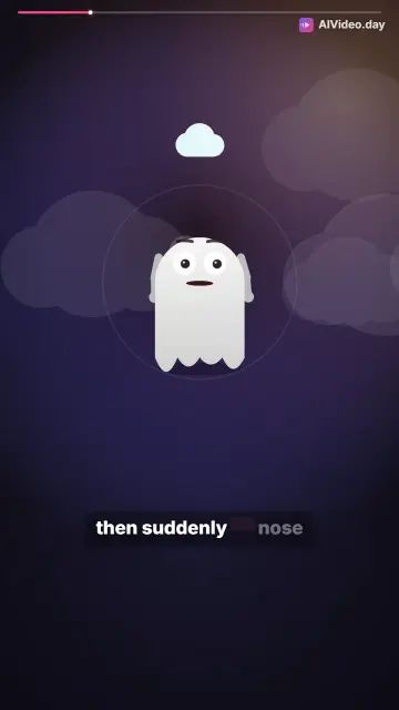 Cloud Sneeze Magic: A Funny 2D Animation