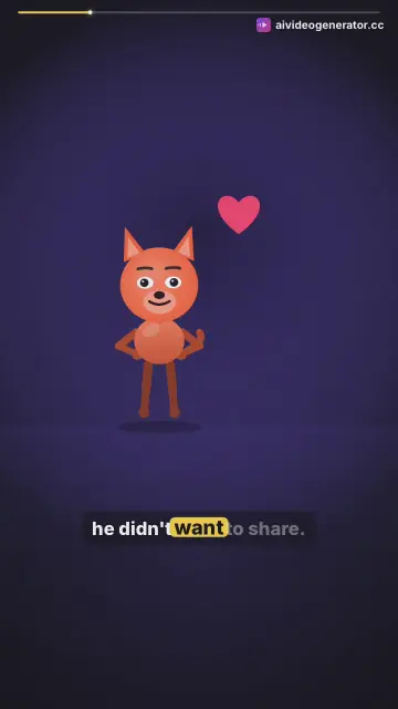 Fox Learns To Share A Short Story About Kindness