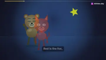 Rainbow Animal Song for Kids
