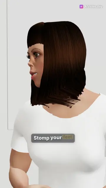 Playground Dance Party 3D Animation