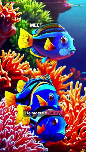Clownfish Reunited With Dad