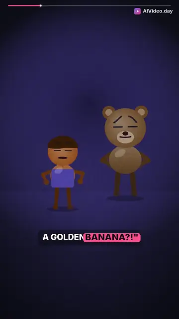 The Golden Banana King Funny Story