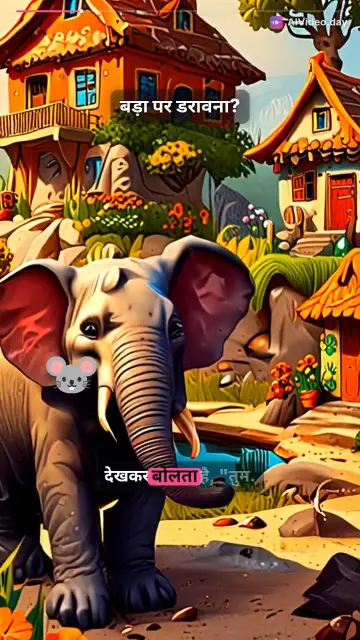 हाथी और चूहे की दोस्ती कहानी