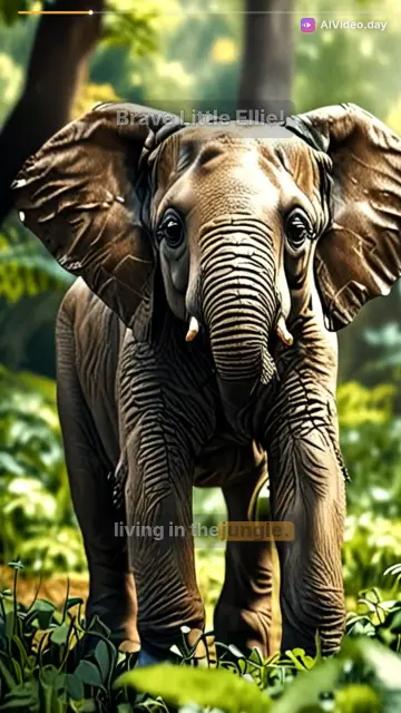 Ellie the Brave Elephant Story