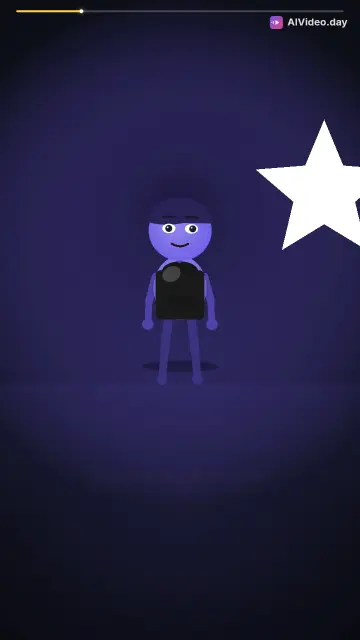 Boy in a black hoodie panicking internally