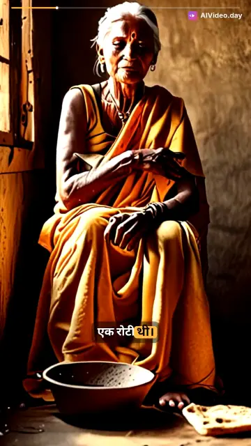 जादुई दिया की कहानी एक बूढ़ी औरत और कुत्ते की