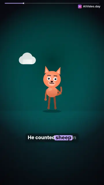 Sleepless Fox Story for Kids