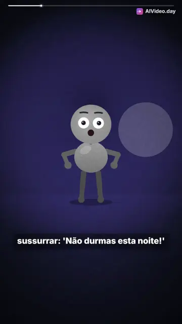 Não durmas esta noite: conto de terror