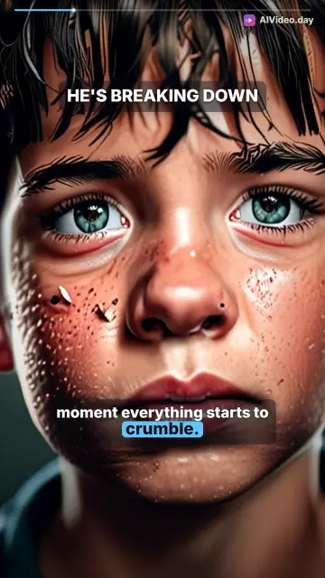 Boy Crying Scene Emotional Breakdown Animation