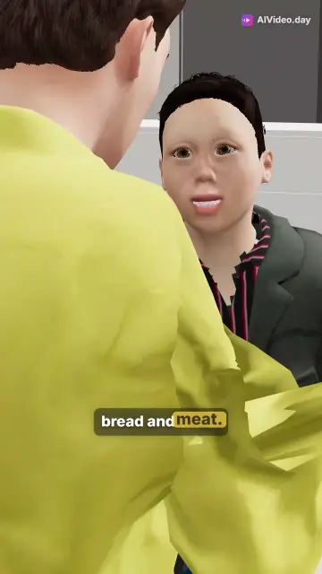 The Sandwich CEO Funny AI Animation