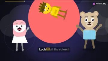 Rainbow Garden Song Colors